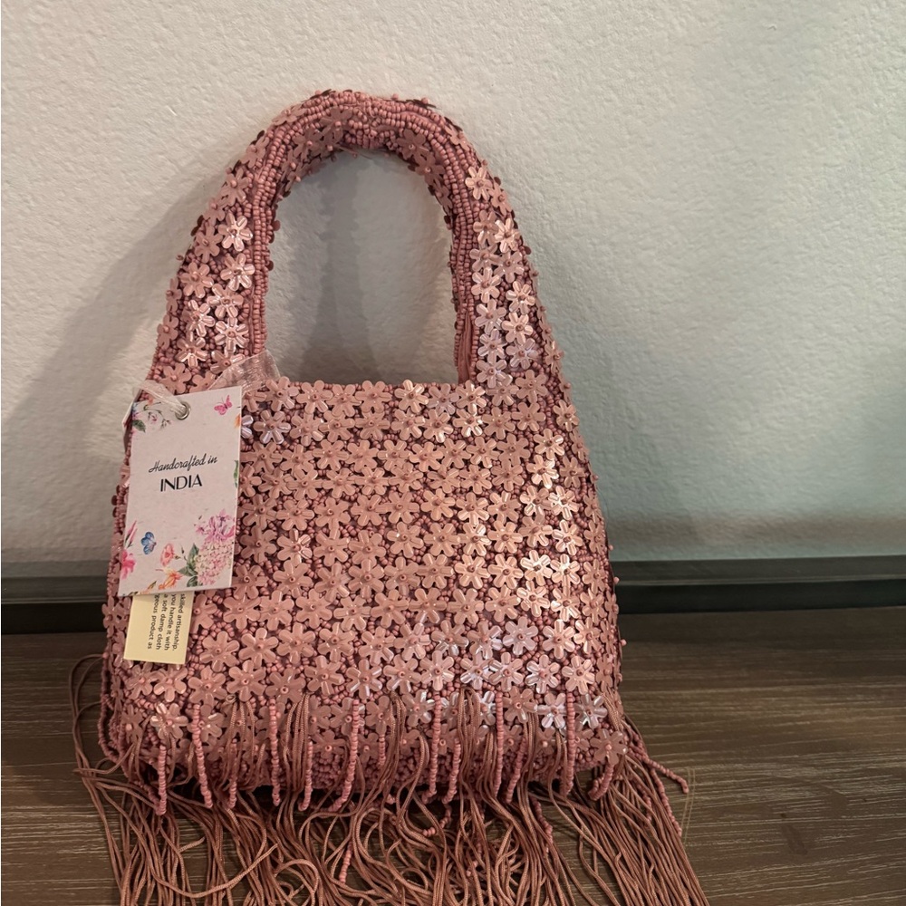Floral Pink Handbag